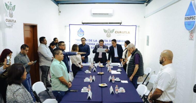 continuarán mejorando el servicio de agua potable en cuautla