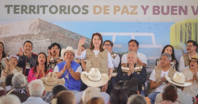 Gobernadora de Morelos inicia las Caravanas del Pueblo