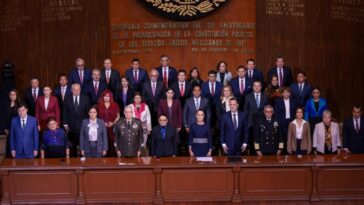 Gobernadora de Morelos presente en el 108 Aniversario de la Promulgación de la Constitución de 1917